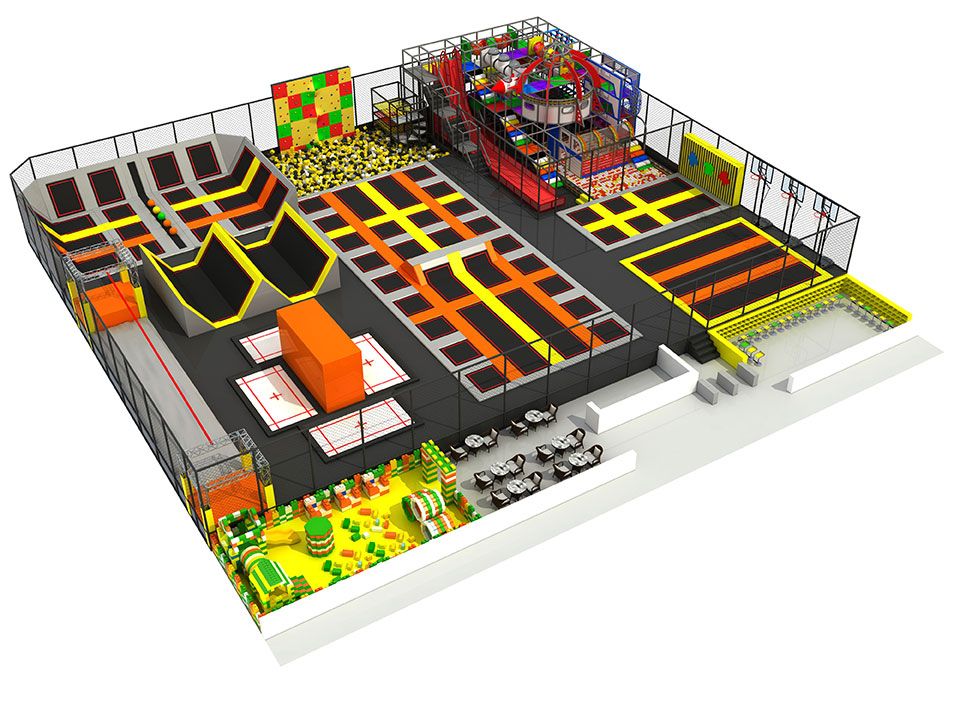 Indoor Playground Trampoline Park Kids Extreme Trampoline