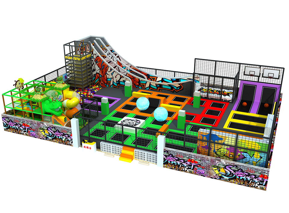 Kids Indoor Trampoline Park Comprehensive Trampoline Supplier