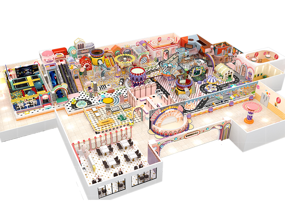 Rish Kids Indoor Playground Extreme Trampoline Park