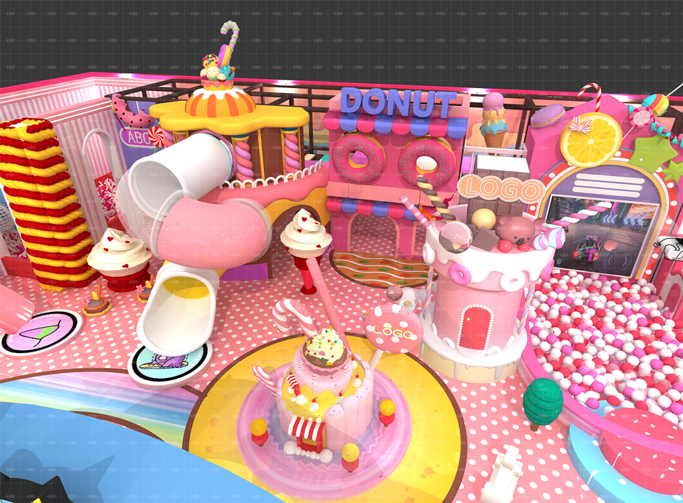 Indoor Gym Kids Play Area Adventure Kids Play Center
