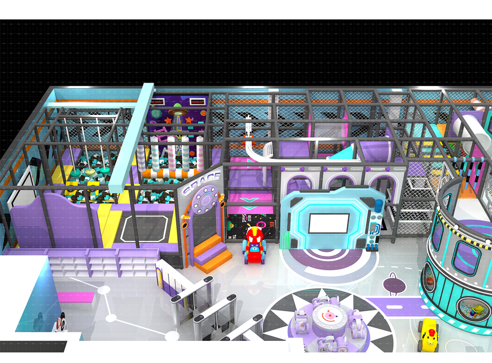 Indoor Adventure Play Equipment Kids Indoor Challenge Course