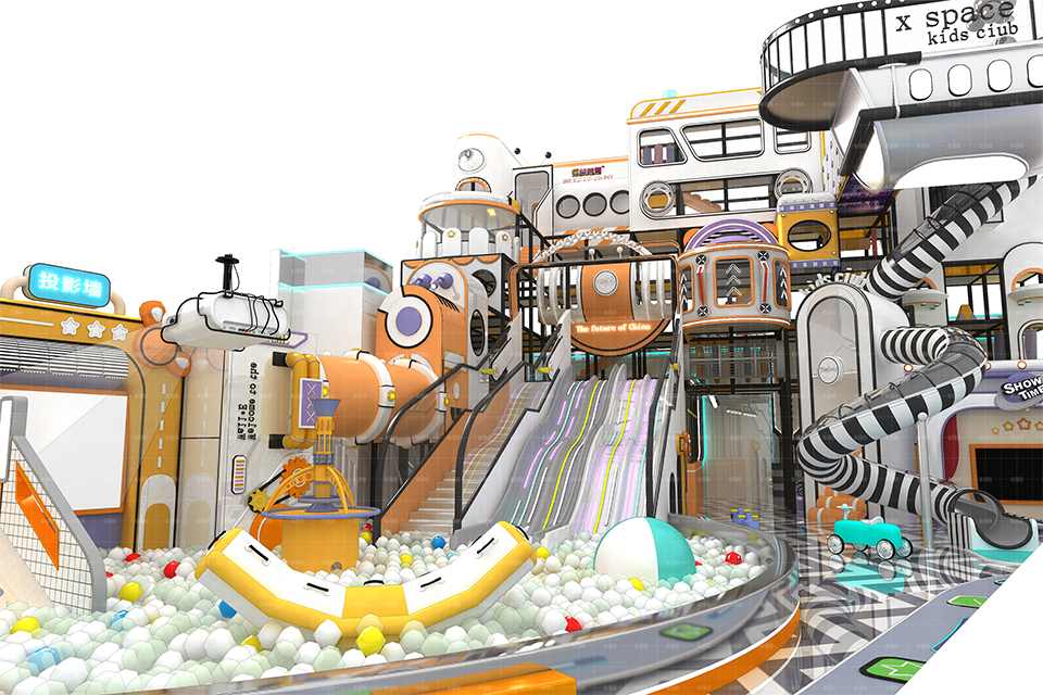 Kids Birthday Party Place Indoor Playground Sets For Sale