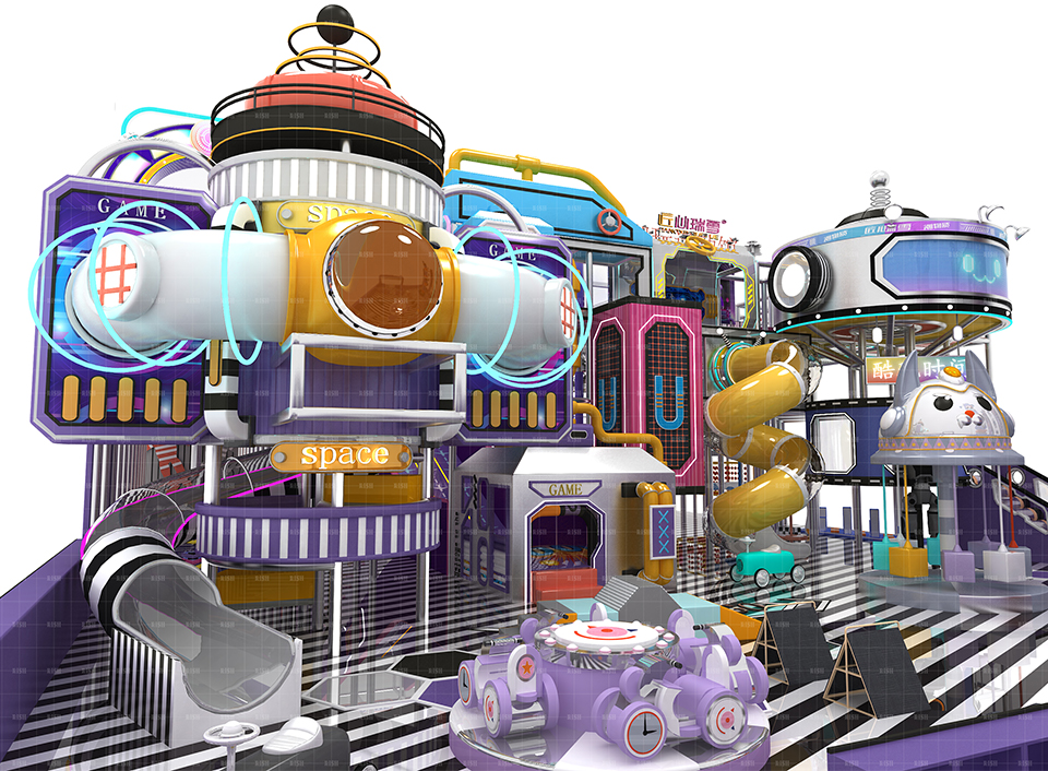 Indoor Playground Area  Indoor Soft Rock Climbing