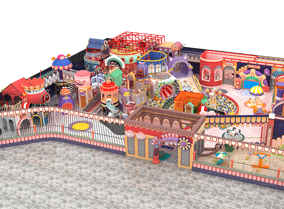 Indoor Playground Large Slide Sand Pit Ball Pool Soft Play Near Me