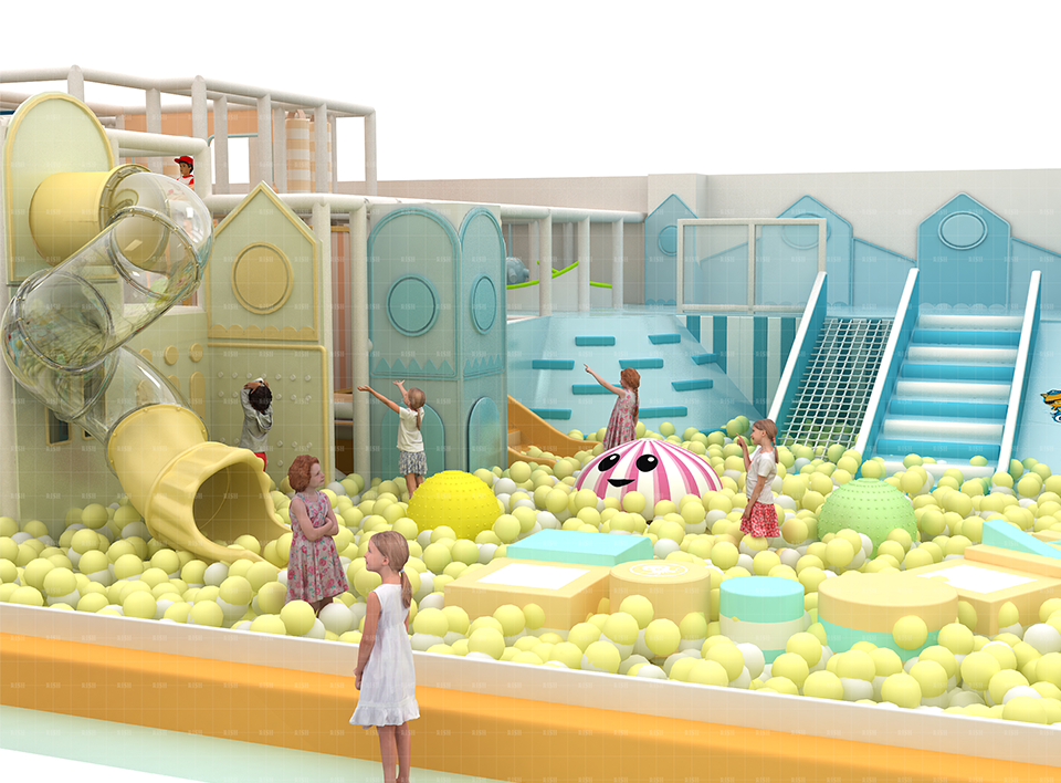 Big Ball Pit Colorful Indoor Playground