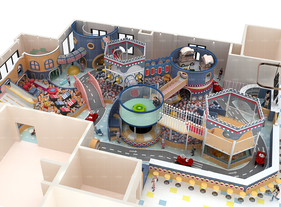 Kids Play set Indoor Soft Slide Kids Indoor Playground