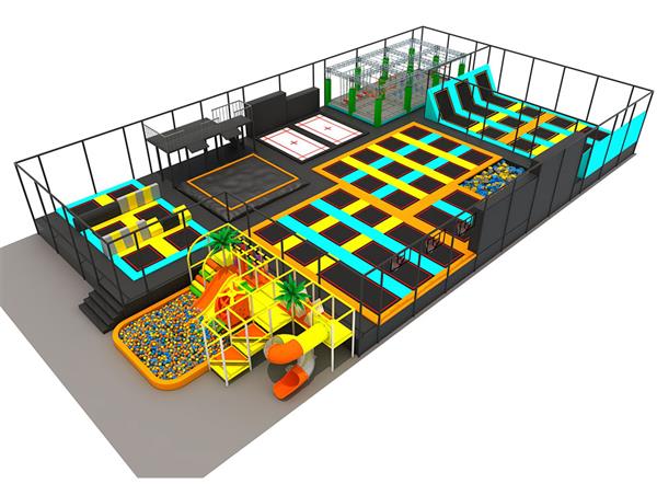 Professional Indoor Trampoline Park  Manufacturer  China