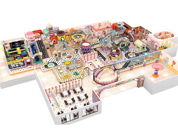 Rish Kids Indoor Playground Extreme Trampoline Park