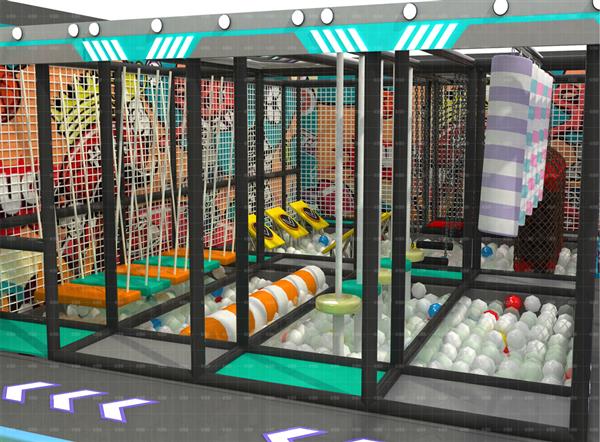 Indoor Playgrounds For Sale Ninja Warrior Course