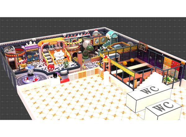Indoor Trampoline  Manufacturer China Kids Play Centre