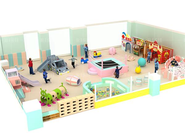Rish Colorful Indoor Playground Kids Soft Play Equipment