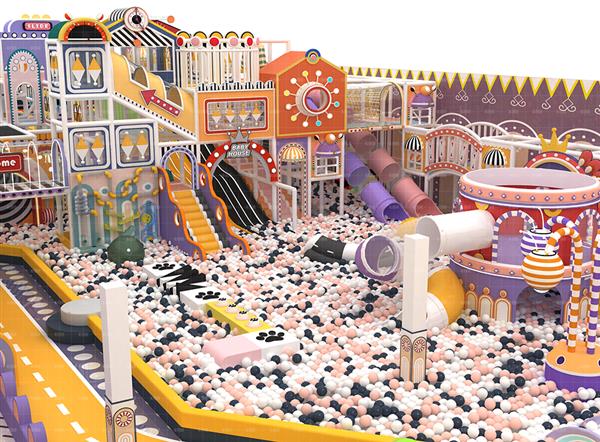 Soft Play Equipment Indoor trampoline Merry Go Rounds Soft Playground