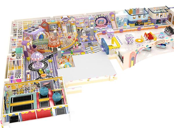 Inside Playground Indoor Trampoline Manufacturer China