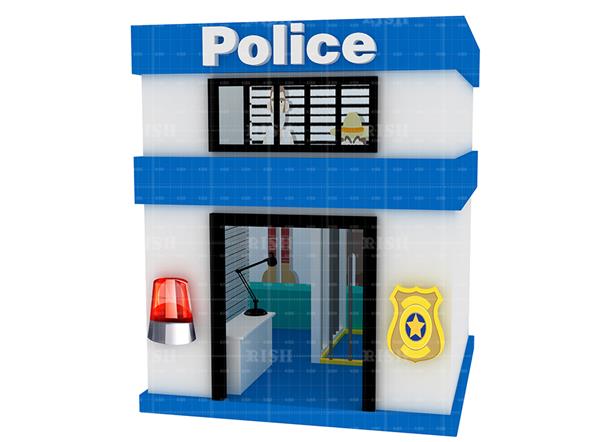 Pretend City Play Area Kids Cosplay Soft Play House
