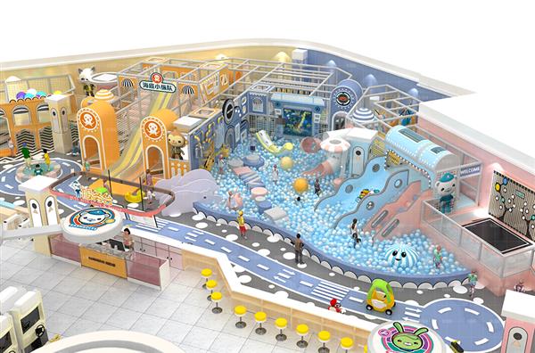 Soft Play Area Equipment  Big Indoor Playground Party Room